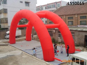 Dual-Inflatable Arch For Festival Celebration LS50015