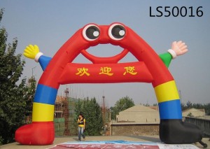 High-Quality Carton Inflatable Arch for Welcome Entrance LS50016