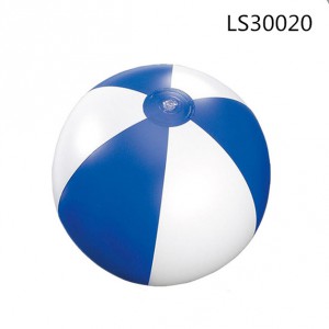 6P Phthlate Free Summer Inflatable Beach Ball LS30020