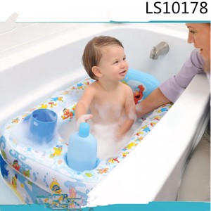 New design inflatable baby bathtub LS10178