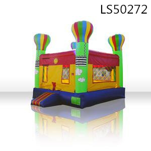 Colorful design inflatable bouncer/inflatable castle with factory price for sale LS50272