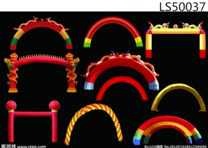 Various Inflatable Arch for Activities/Ceremony LS50037