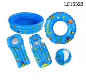 Inflatable water product/water pool swim ring beach ball LS10328