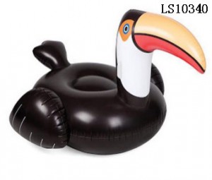 inflatable Toucan  Pool Float With Black Color LS10340