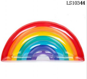 Inflatable Rainbow pool float for adults LS10344