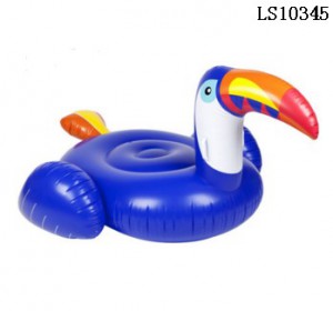 Inflatable Toucan  Pool Float With  Blue Color LS10345