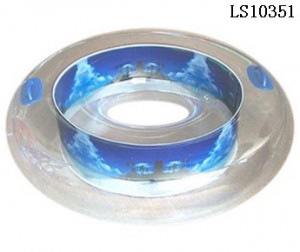 Transparent Design  Inflatable Swim Ring with Cheap Price for Sale LS10351