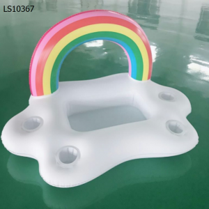 New fashion inflatable rainbow pool & ice bucket LS10367