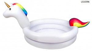 Inflatable unicorn swimming pool LS10396