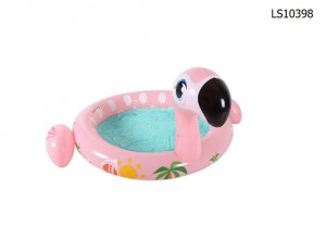 Inflatable giant flamingo swimming pool LS10398