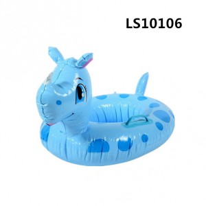 Cute Blue Little Horse Swimming Baby Seat Swimming Ring LS10106