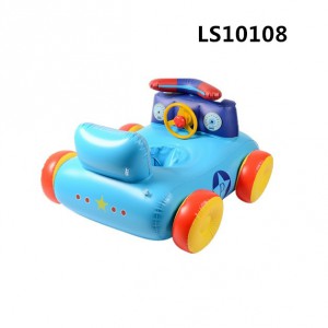 Inflatable Car Shaped Inflatable Swimming Float For Baby LS10108