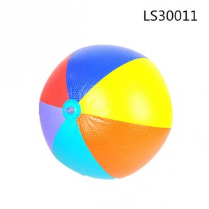 6P Phthlate Free Inflatable Beach Ball LS30011