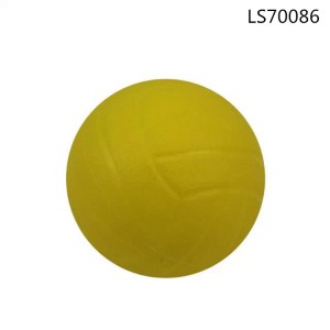 Custom logo printed inflatable PVC sports ball LS70086