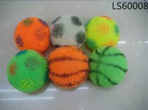 wholesale Toy puffer ball TPR toy bouncing ball LS60008