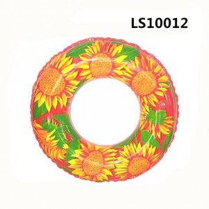 Colorful Sun Flowers Printing Swimming Ring LS10012