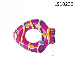 Promotional customized inflatable pelican swim ring baby animal shape swim ring