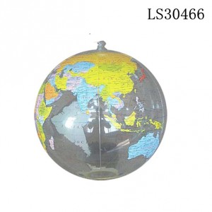 Inflatable earth beach ball LS30466