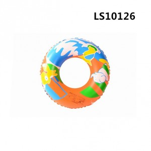 Hot Selling PVC Swimming Ring Inflatable Ring with Colorful Type LS10126