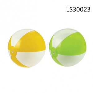 High Quality 6p Phthlate Free Inflatable Beach Ball LS30023