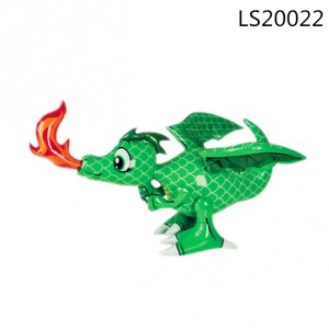 2016 wholesale advertising pvc inflatable dinosaurs toys for promotion LS20022