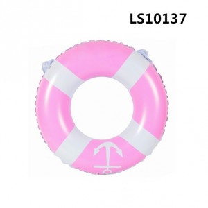 In Stock Pink Inflatable Swimming Ring Water Toys LS10137