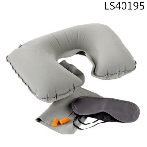 Hot Sale Travel Sets Inflatable Pillow for Good Trip LS40195