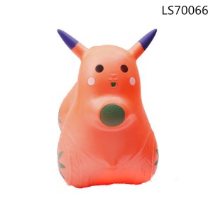 PVC inflatable jumping bouncing animal kids ride toys in factory stock for promotion LS70066