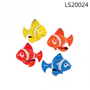 2016 wholesale advertising pvc inflatable sea fish toys for promotion LS20024