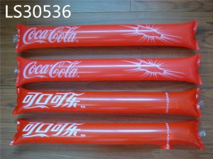 Cocacoca Logo Inflatable Cheer Stick in Red LS30536