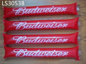 Red Inflatable Cheer Stick Customized Logo LS30538