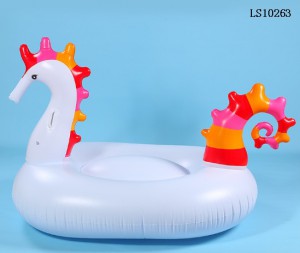 Hippocampus inflatable water floating row LS10263