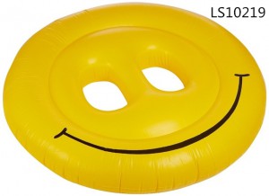 ​pvc inflatable giant slice water pool smile float air mattress for kids and adults LS10219