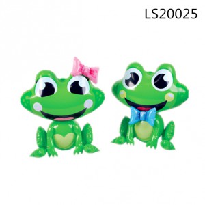 2016 wholesale advertising pvc inflatable frogs toys for promotion LS20025