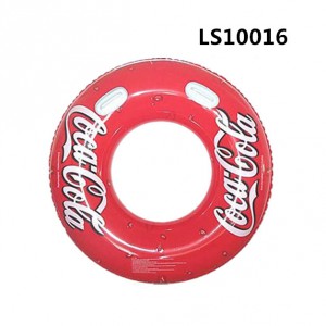 High Quality Of Custom Logo Inflatable Swimming Ring For Promotion LS 10016