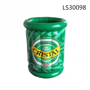 inflatable can holder wholesale inflatable beer bucket LS30098