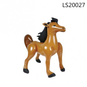 customized color design inflatable horse toys LS20027