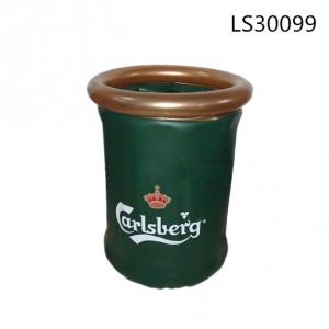 Inflatable ice bucket floating cooler LS30099