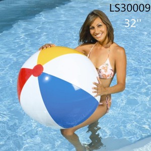 2016 Hotsale Promotional Custom PVC Inflatable Beach Ball LS30009