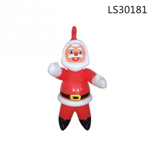 2016 high quality PVC inflatable Santa Claus for Christmas promotion gift festival celebration party decorations LS30181