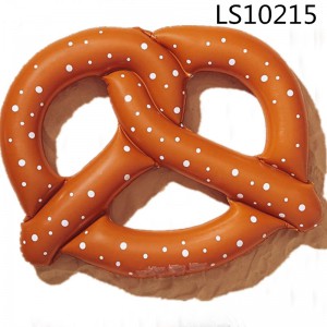 Popular design pvc inflatable doughnut floating water pool float for kids and adults LS10215