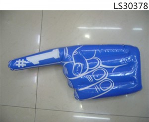 OEM advertising inflatable pvc hands palm party games promotional  gifts LS30378