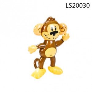 2016 wholesale advertising pvc inflatable monkeys toys for promotion LS20030