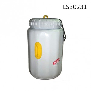 Custom PVC inflatable wholesale printed bottle cup model in white color for advertising promotional gifts LS30231