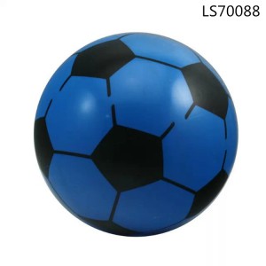 Bright color Soccer design inflatable pvc sports ball LS70088