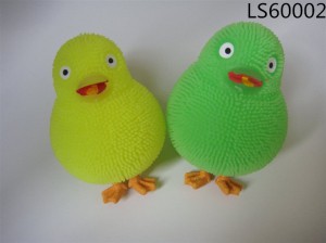 ​chicken shape puffer ball toy ball LS60002