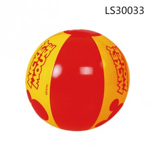 Red Inflatable Beach Ball For Promotion LS30033