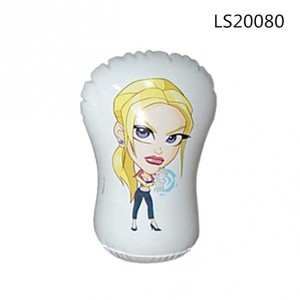 Inflatable PVC funny promotional carton tumbler for kids LS20080