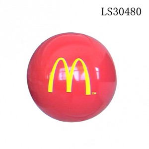 Customized inflatable beach ball for promotional with logo printing LS30480