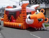 Inflatable Animal Design, Tiger Design Inflatable Bouncer/Inflatable Bouncy house/baby Castle With Factory Price For Sale LS50290